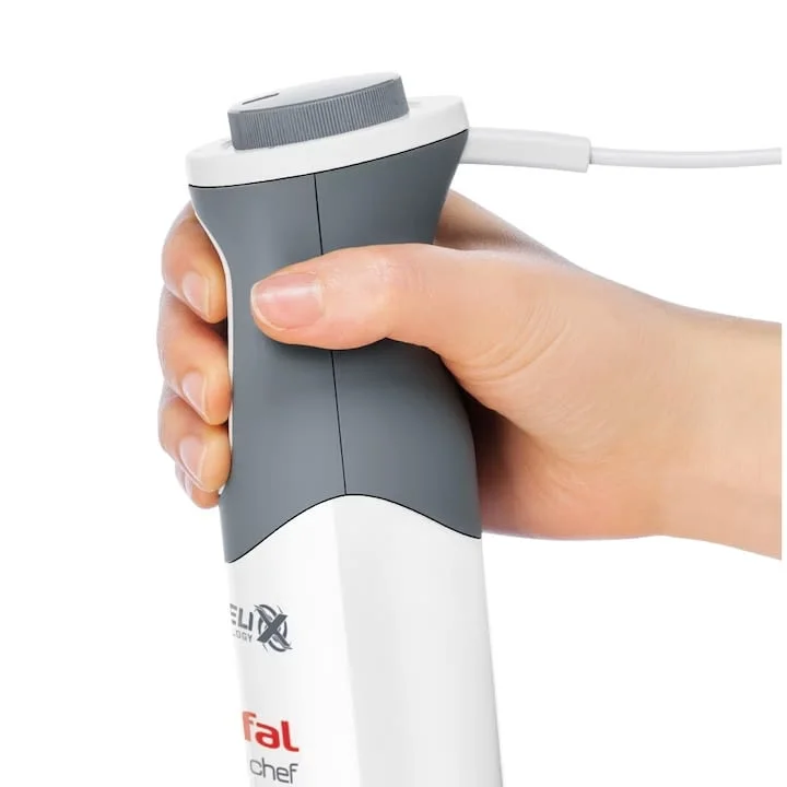 Пасатор, Tefal HB641138 Hbl Optichef 800W 10Sp 2In1 Wht — снимка 5