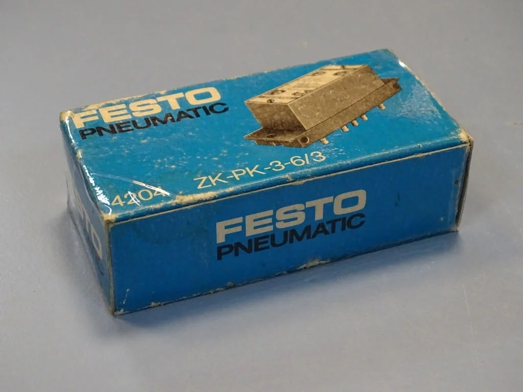 Пневматичен блок Festo ZK-PK-3-6/3 4204 Block Pneumatic Logic Valve — снимка 9
