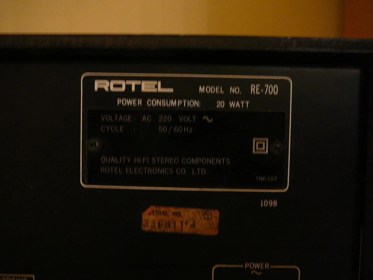 Rotel re-700 — снимка 7