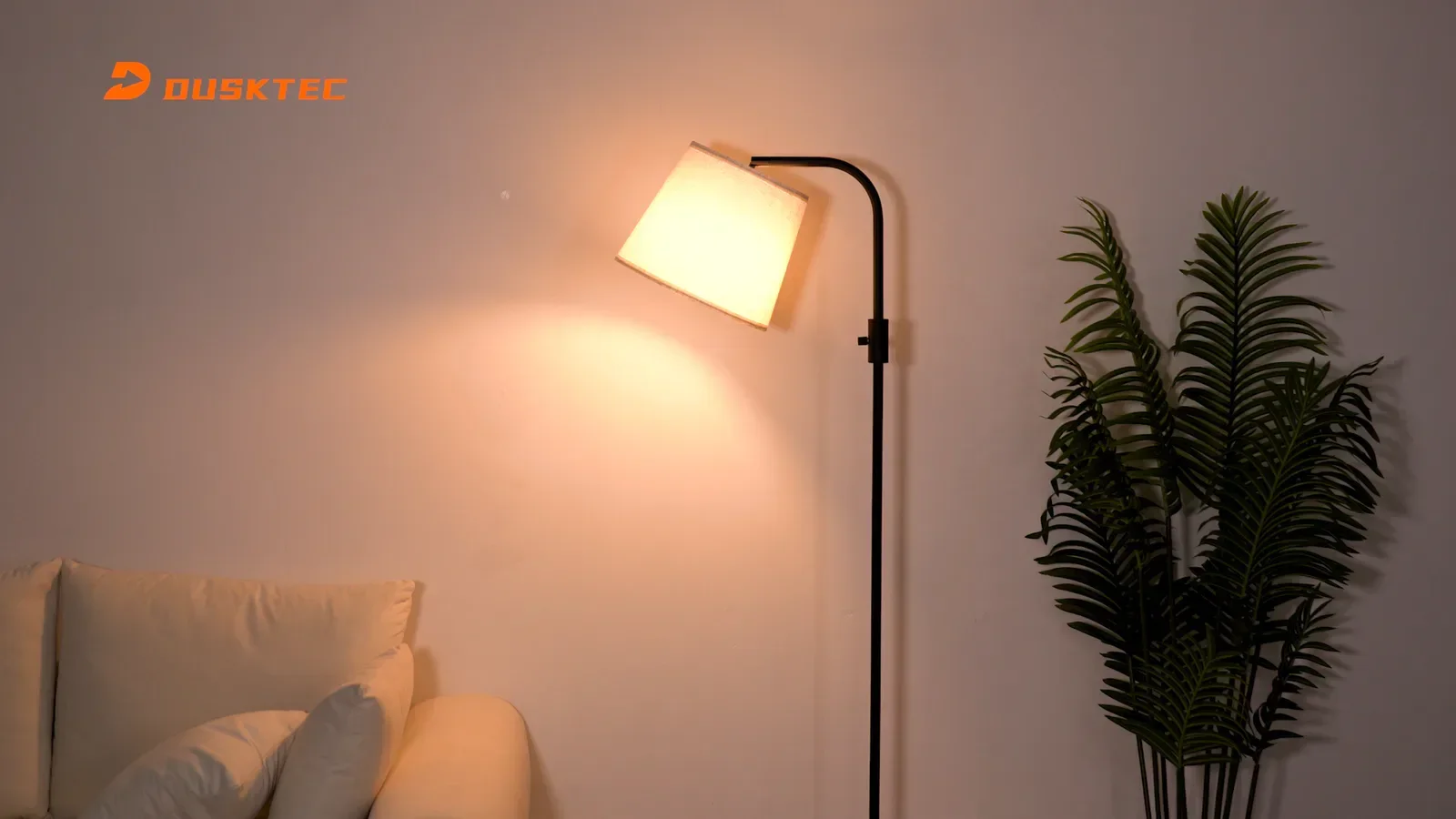 Умна RGB дъговидна подова лампа DUSKTEC с приложение и Alexa — снимка 2