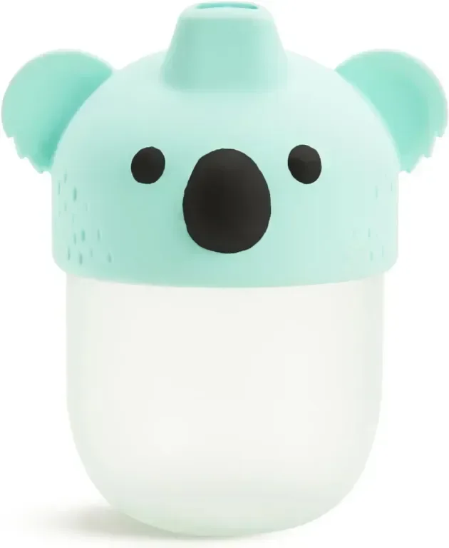Munchkin 3D Koala Soft-Touch Spill-Proof Sippy Cup, 240 мл. BPA-Free преходна чаша за малки деца