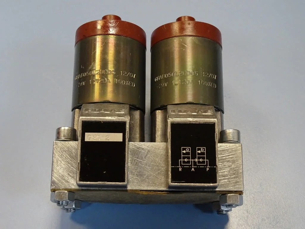 Хидравличен вентил HAWE G21-2 hydraulik directional seated valve 24VDC — снимка 3