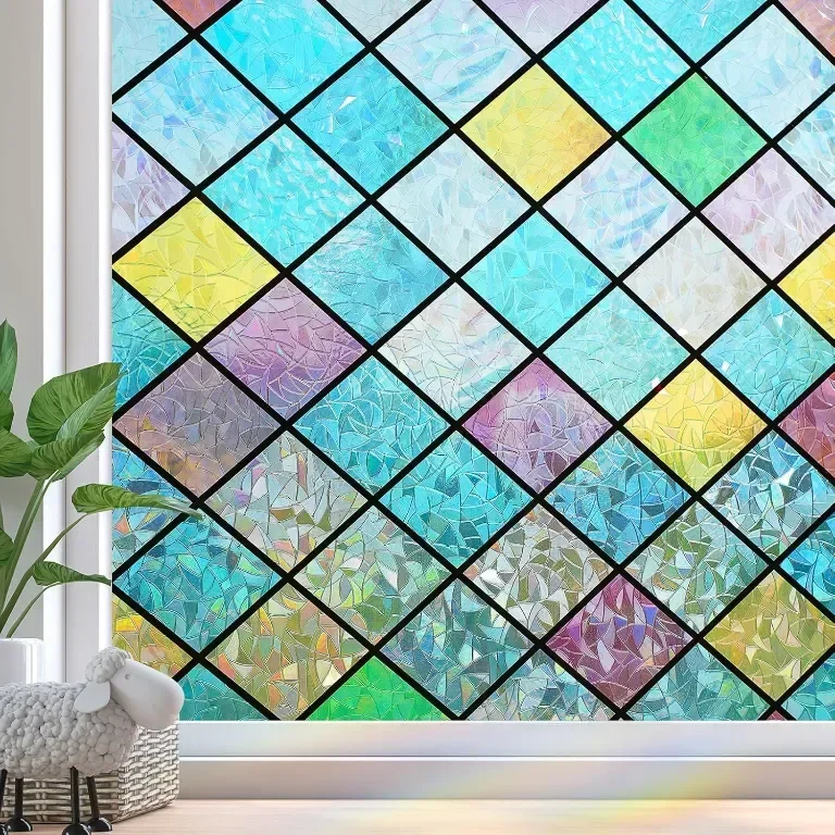 Zindoo Матово фолио за поверителност за стъклени прозорци, 30x200 см