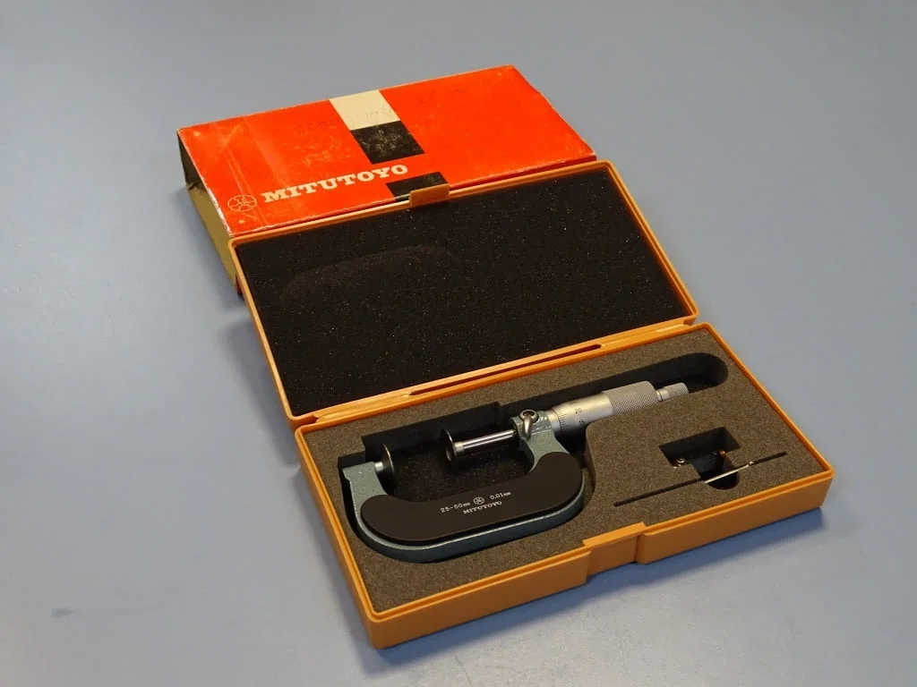 Микрометър дисков Mitutoyo 123-102 (GMA-50) 25-50mm disk micrometer