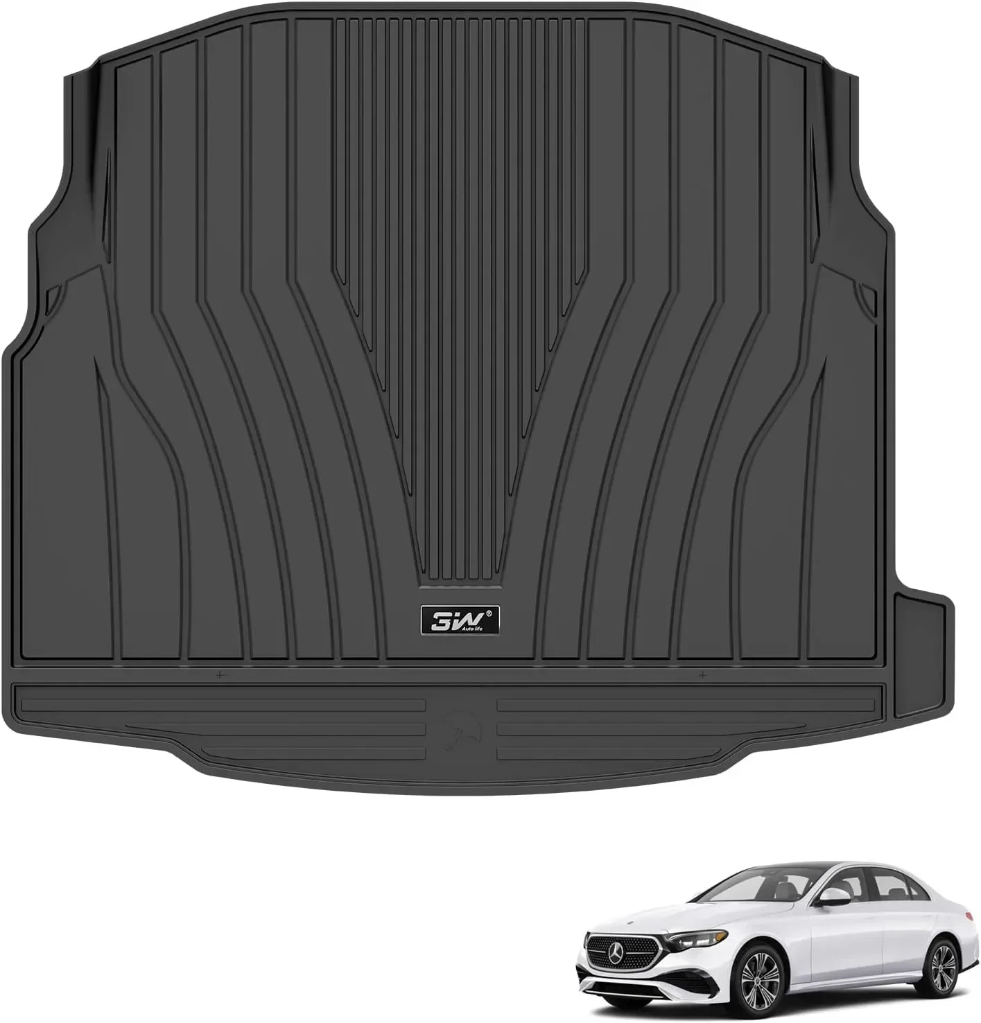 3W TPE постелка за багажник Mercedes E-Class W