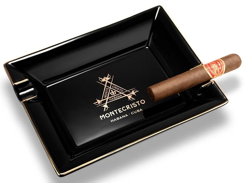 Керамичен пепелник за 2 пури – Trinidad, Montecristo или Partagas