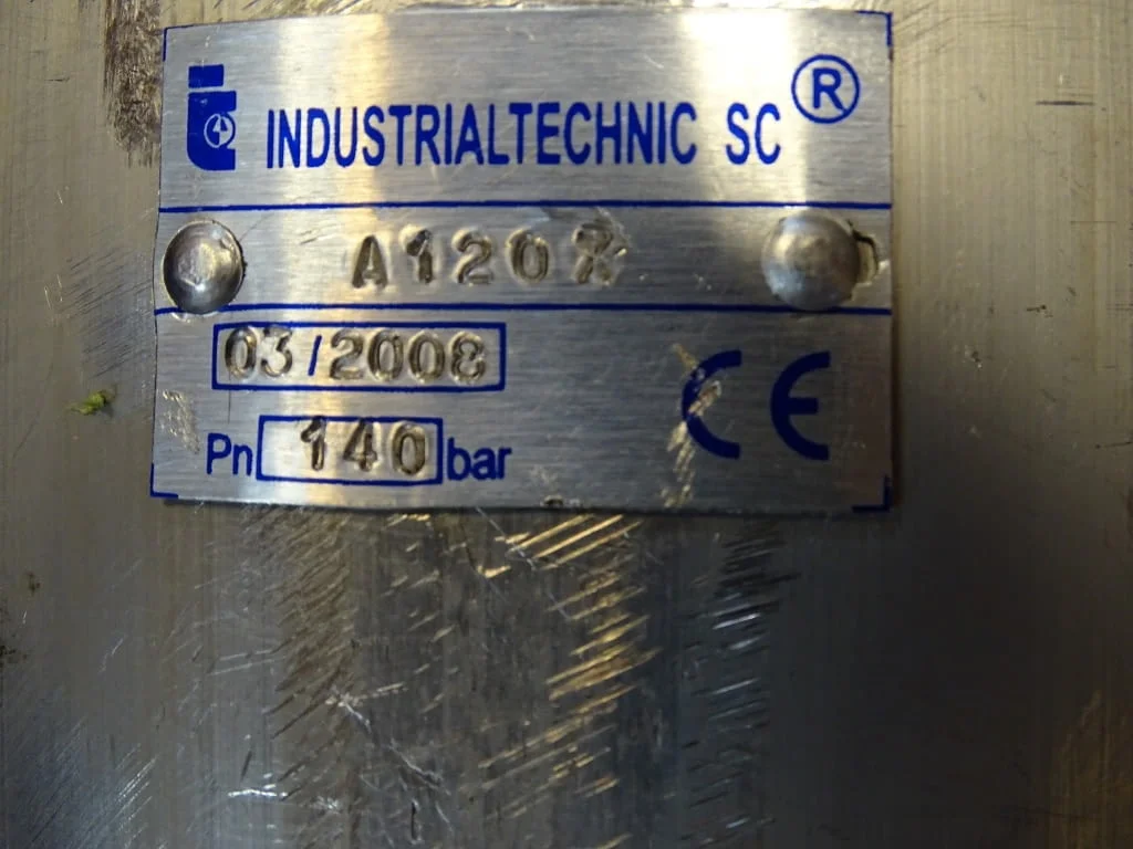 Хидравлична сдвоена помпа A120X/A72X "Industrialtechnic" 140/175Bar — снимка 5