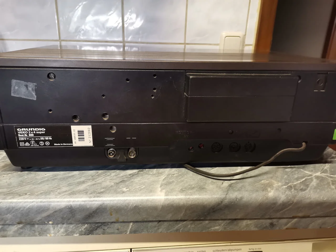 Grundig Video 2x4 Super Video 2000 Recorder — снимка 6