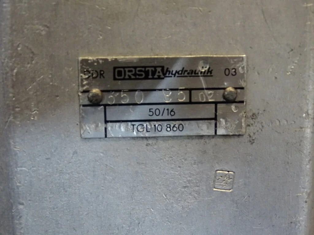 Хидромотор ORSTA 50/16 TGL 10860 hydraulic motor — снимка 5