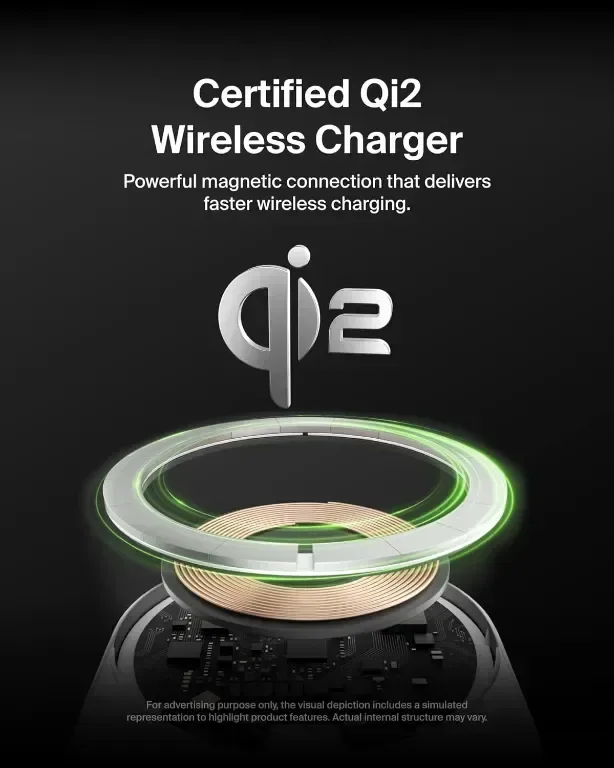 Belkin BoostCharge Pro Магнитно безжично зарядно за кола с Qi2 15W — снимка 3