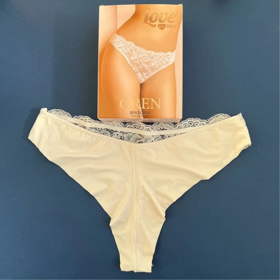 Love and bra S, M, L, XL черни, прасковени италиански дантелени бразилиани безшевна полупрашка С, М, — снимка 2