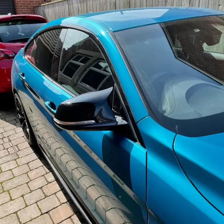 JSQAUTOR Капаци за странични огледала за автомобил, подходящи за BMW серии 1/2/3/4 — снимка 6