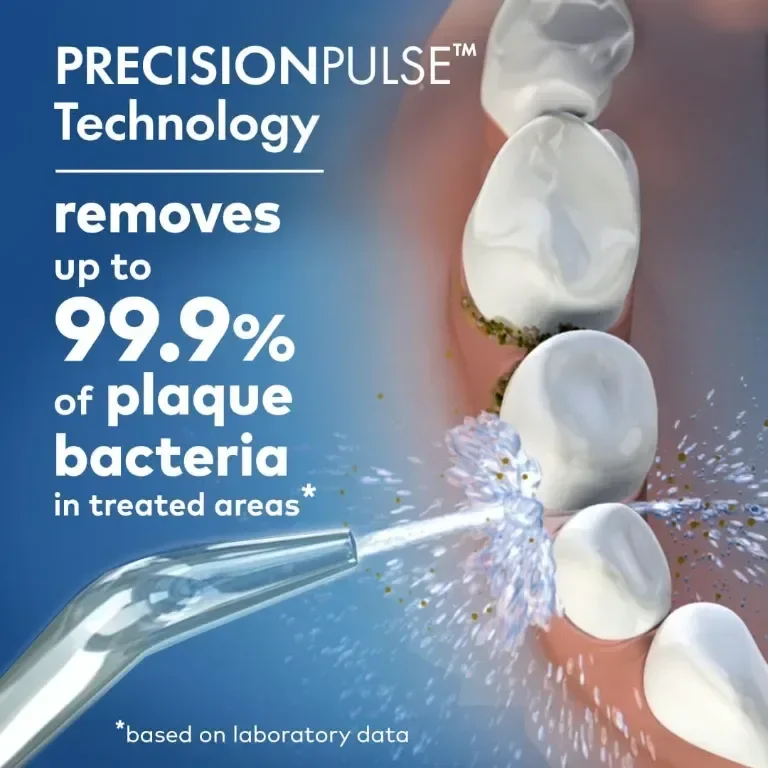 Waterpik безжичен зъбен душ, иригатор за устна кухина, идеален за пътуване, бял, WF-16 — снимка 2