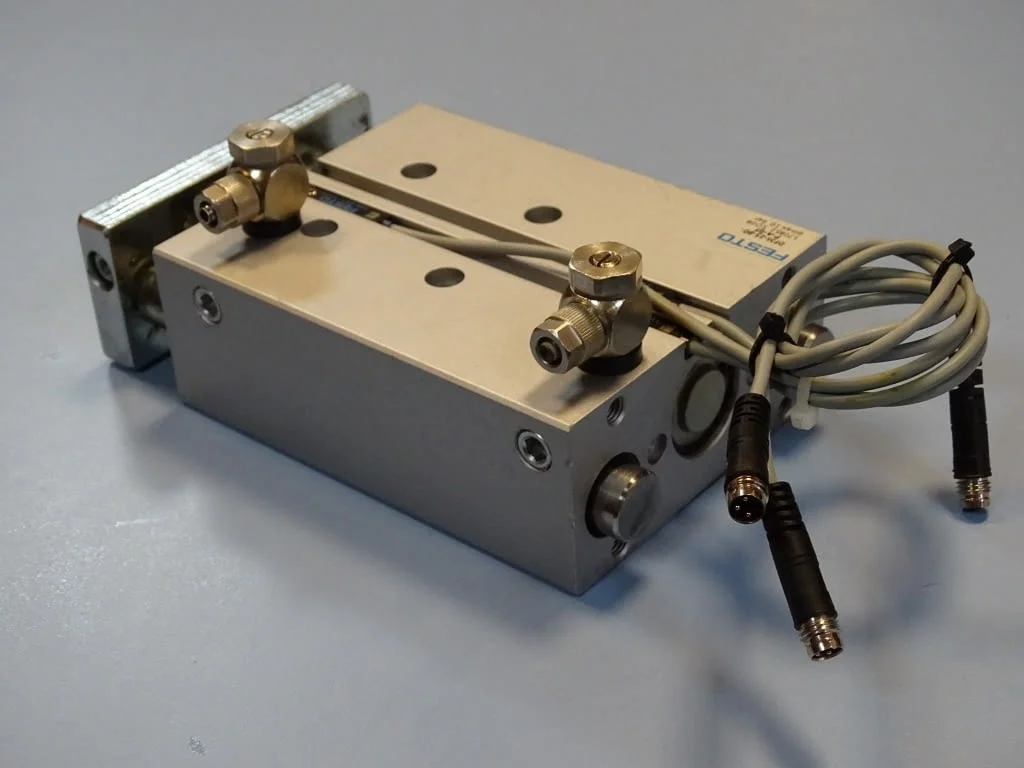 Пневматичен цилиндър Festo DFM-25-80-P-A-GF Guided drive/Linear guide — снимка 6