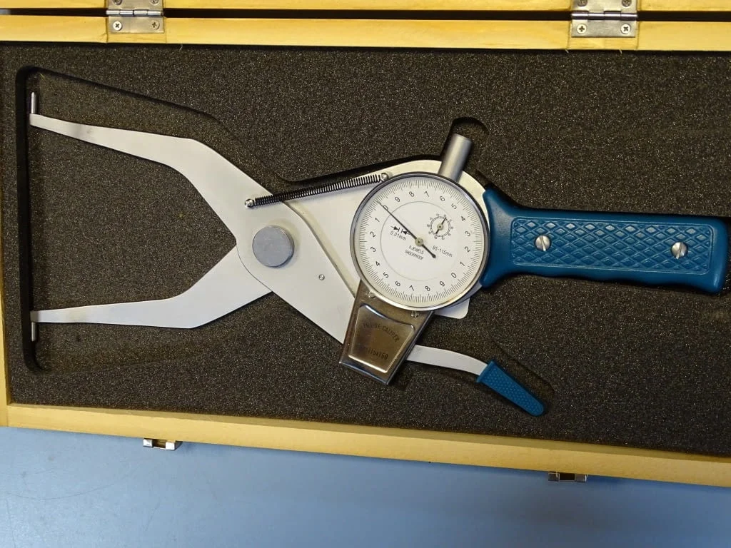 Индикатор с осезател часовников тип INTERNAL CALIBER 95x115mm — снимка 3