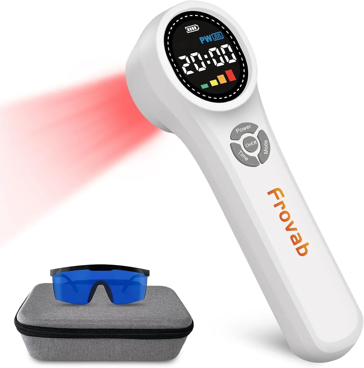 Ръчен уред за LED терапия с 660nm/980nm/810nm и пулс и таймер – ForovaD