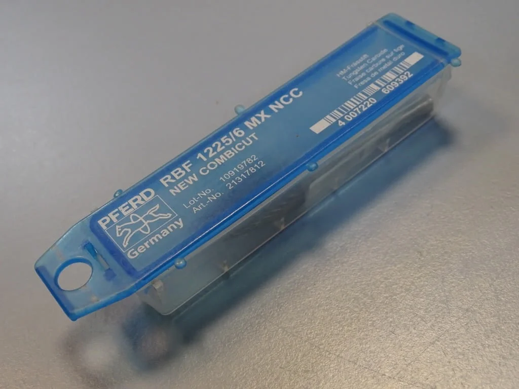 Борфреза гъбовидна PFERD RBF 1225/6 MX NCC 25x12x6 mm — снимка 3