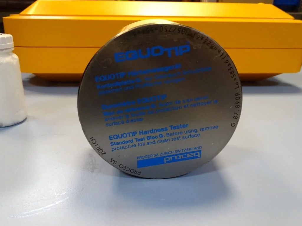 Тестов блок Proceg EQUOTIP Test Block G 87.8909 — снимка 4