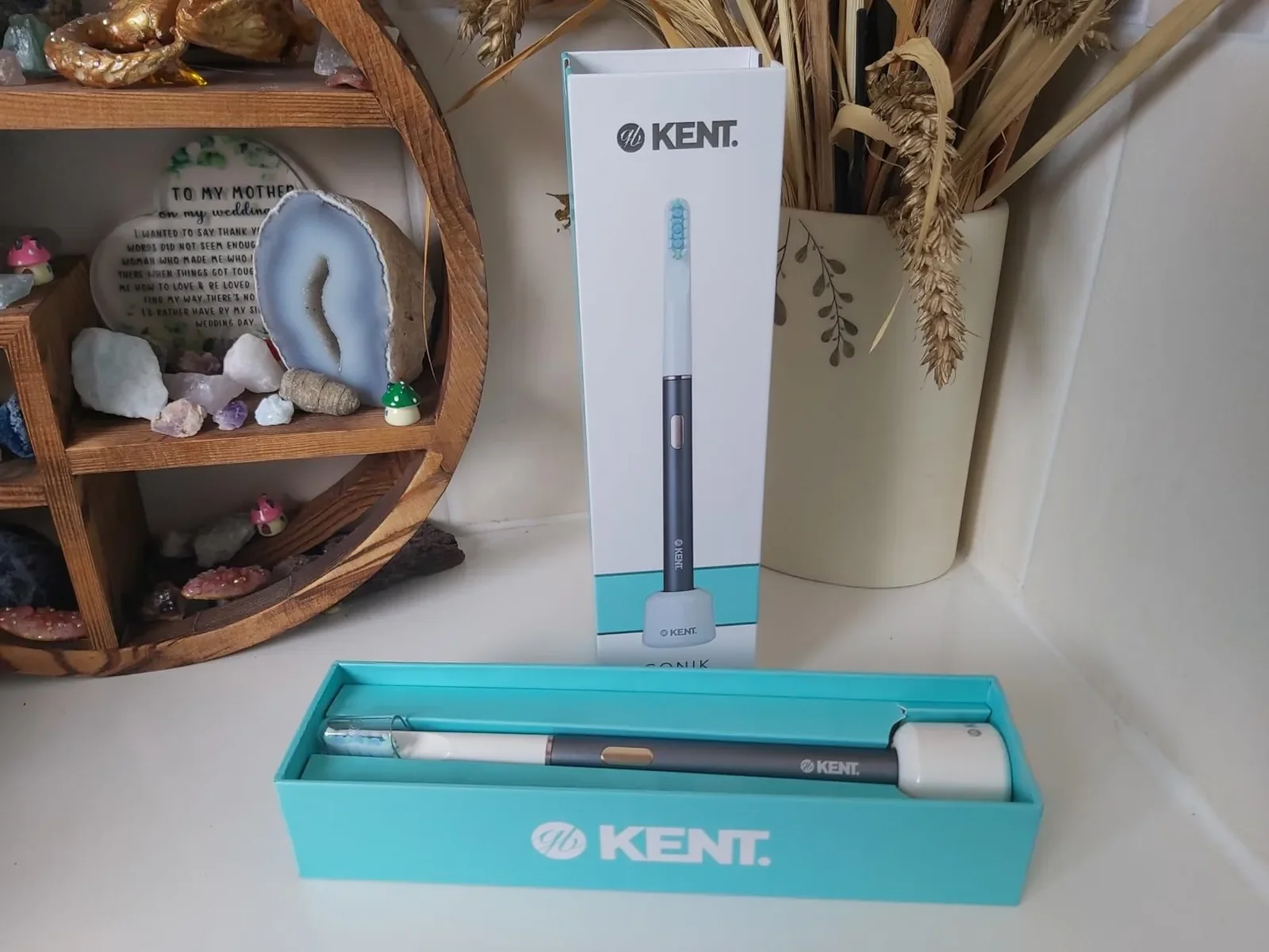 Електрическа четка за зъби Kent SONIK ELECTRIC TOOTHBRUSH KO-01, акумулаторна, 3 режима — снимка 4