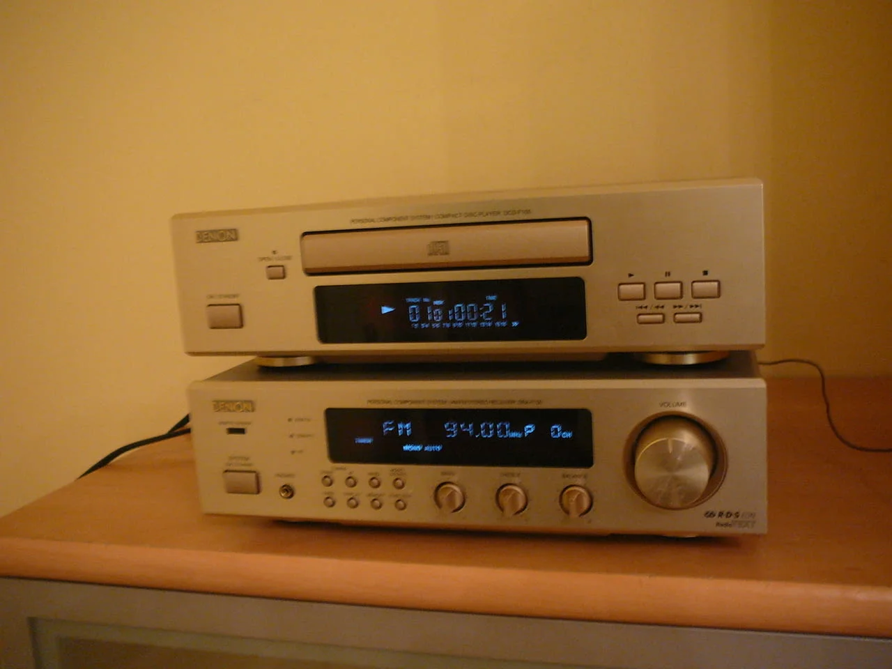 Denon dra-f100 i dcd-f100 — снимка 2