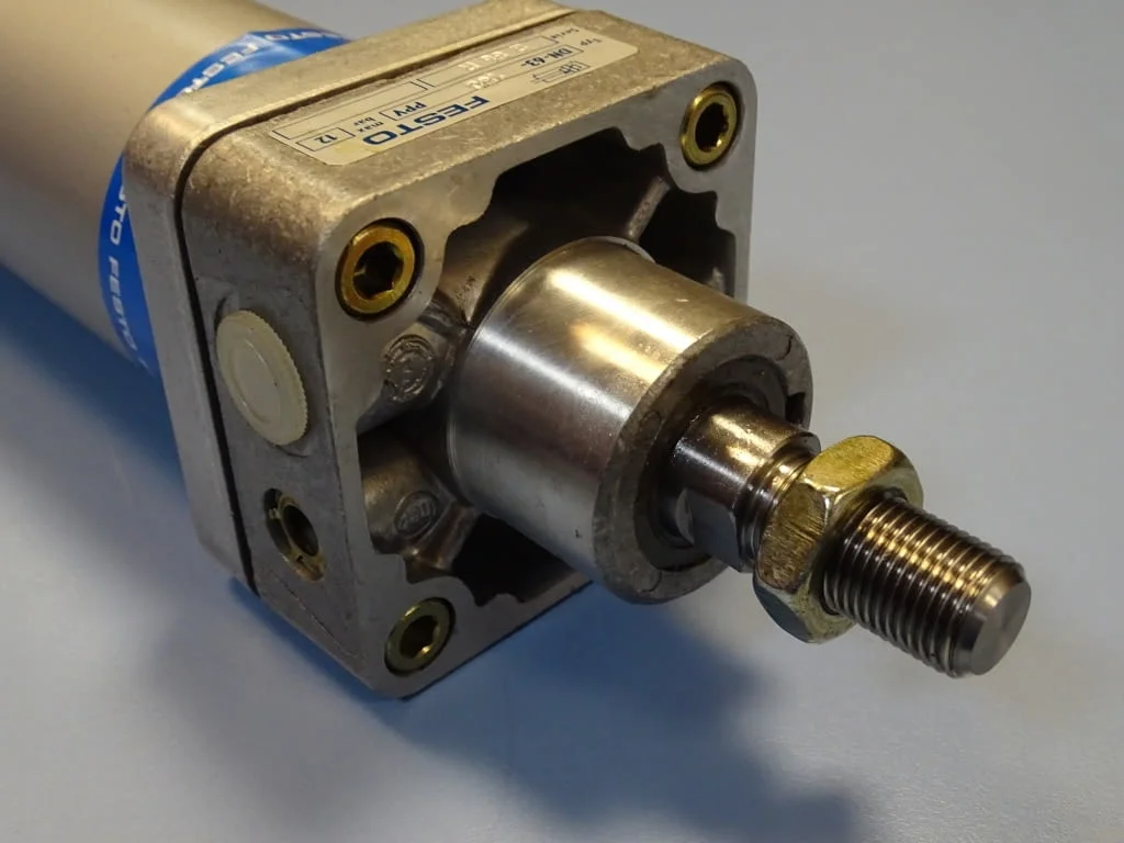 Пневматичен цилиндър Festo DN 63-150 PPV double acting Rod cylinder — снимка 4
