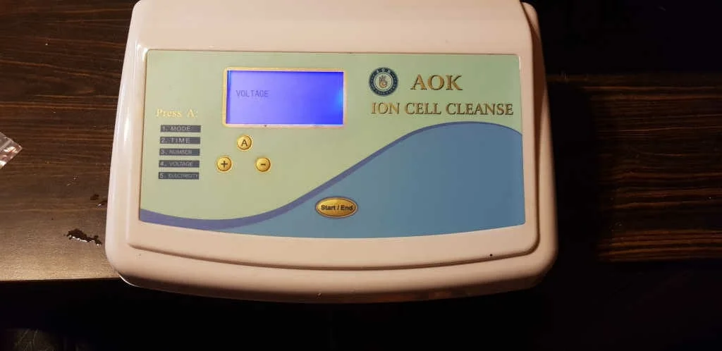 ION Cleaner Йонов уред за изчистване на организма , японски — снимка 2