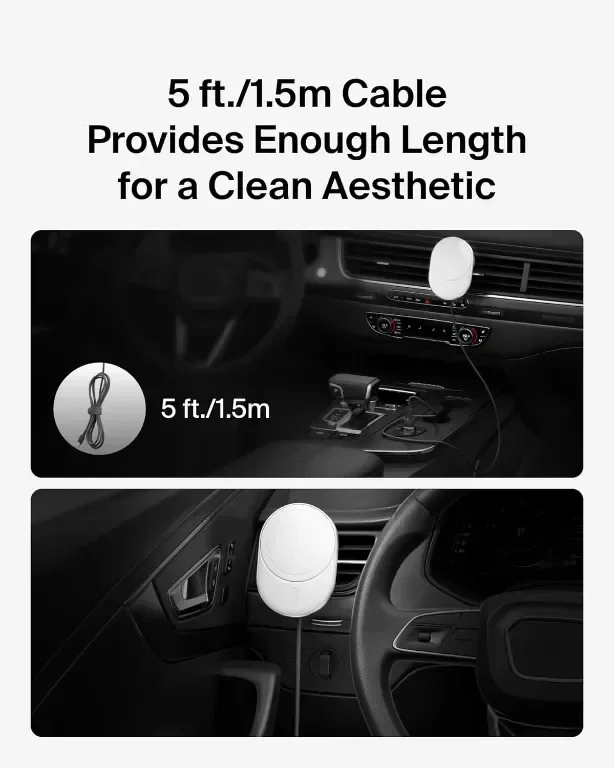 Belkin BoostCharge Pro Магнитно безжично зарядно за кола с Qi2 15W — снимка 7