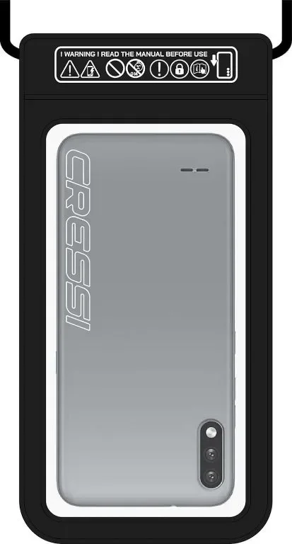 Cressi Мек водоустойчив калъф за мобилен телефон, Azure, 7'', за възрастни, унисекс