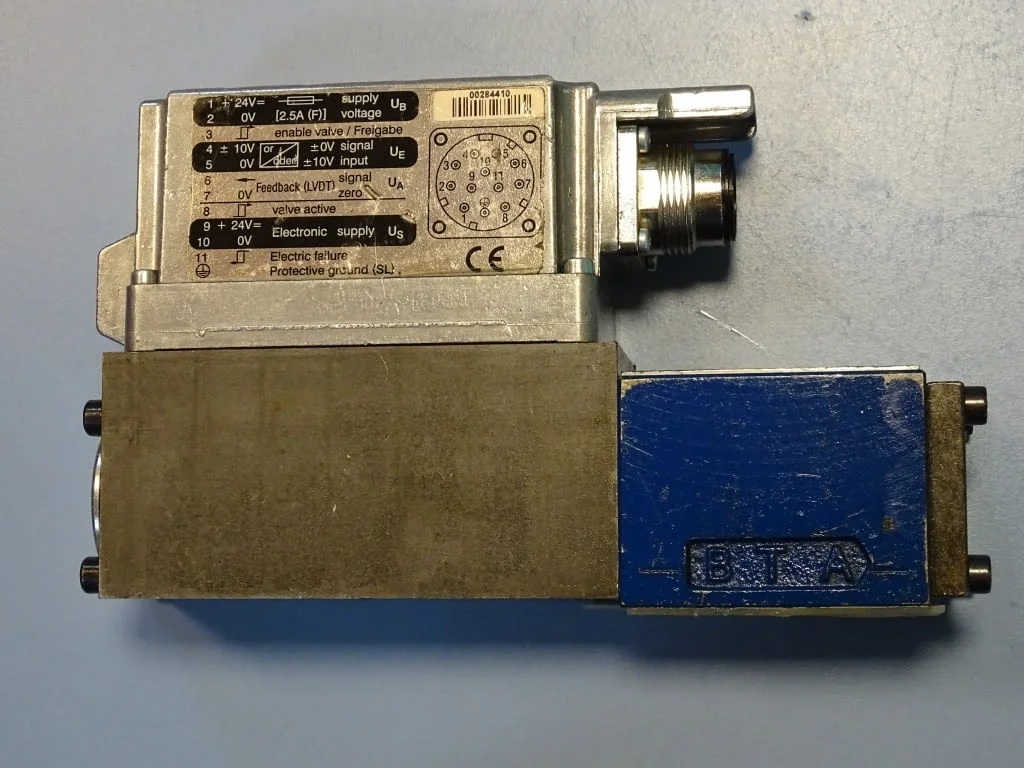 Пропорционален хидравличен разпределител Rexroth 4WRPE 6 KB70M-20/G24KO/B5M Proportional valve — снимка 8