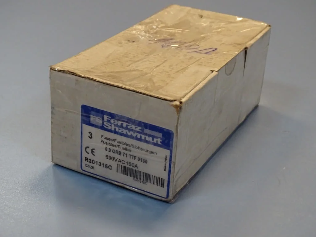 Предпазител Ferraz Shawmut Protistor R301315 Fuses 6.9GRB71TTF0160 160A 690VAC — снимка 2