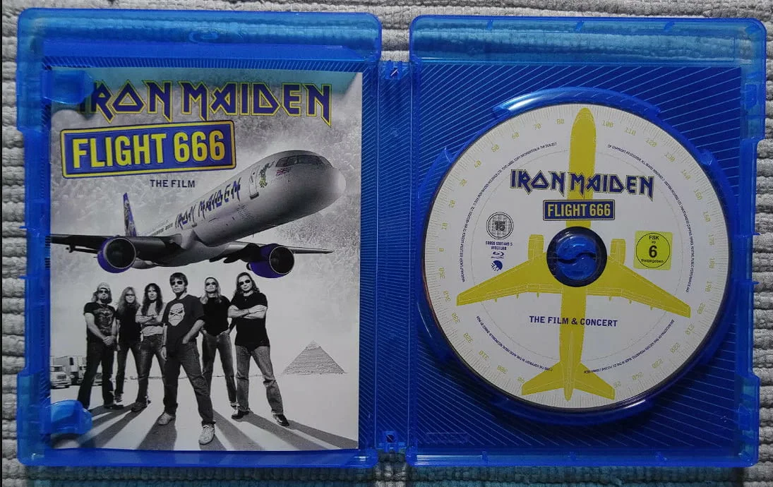 Iron Maiden Flight 666 Blu-ray