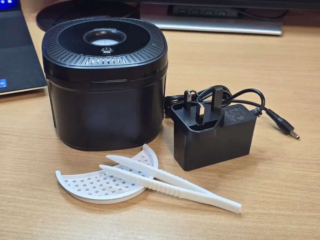 Ултразвукова почистваща машина Gopink Retainer, черна, 45KHz с UV светлина — снимка 9