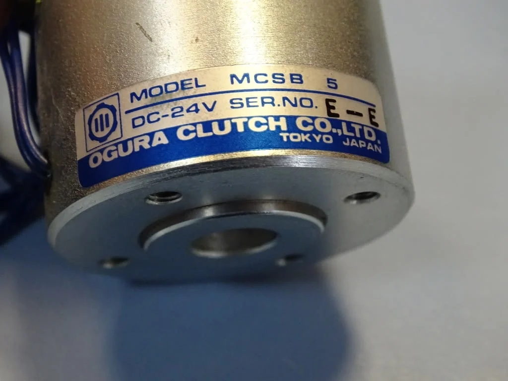 Електромагнитна спирачка OGURA MCSB 5 Electromagnetic Brake 24VDC — снимка 7