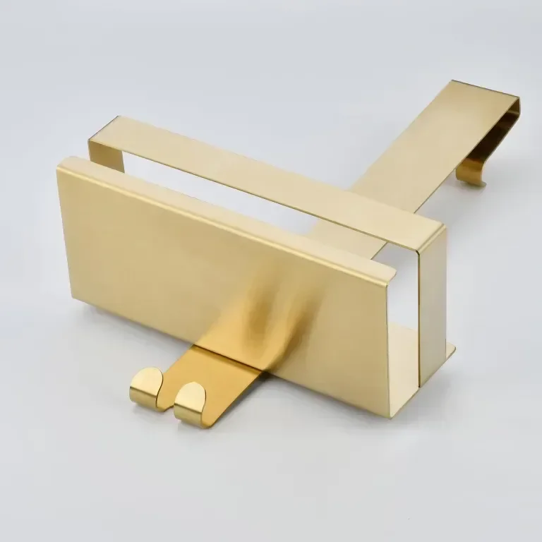 NEWRAIN Shower Caddy Hanging, Рафт за душ без пробиване за окачване на стъклената врата на душа — снимка 4