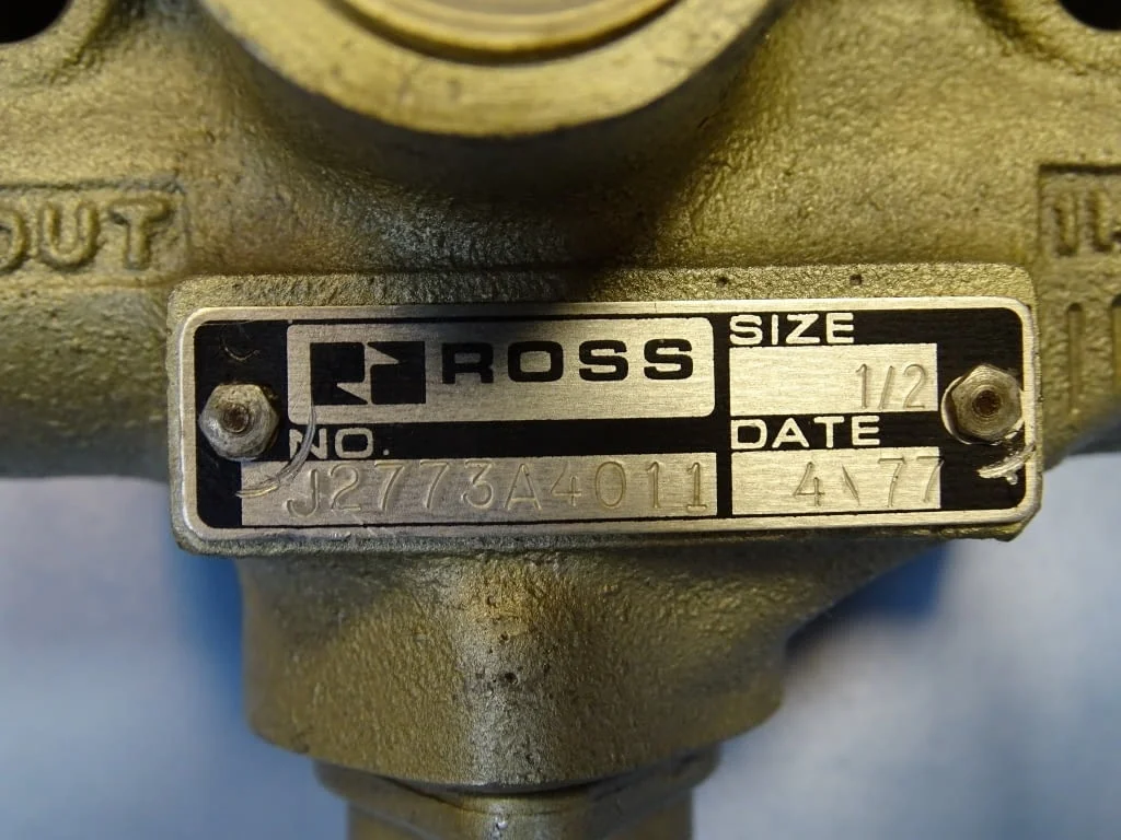 Пневматичен разпределител за преси ROSS J2773A4011 directional control valve 100V — снимка 6