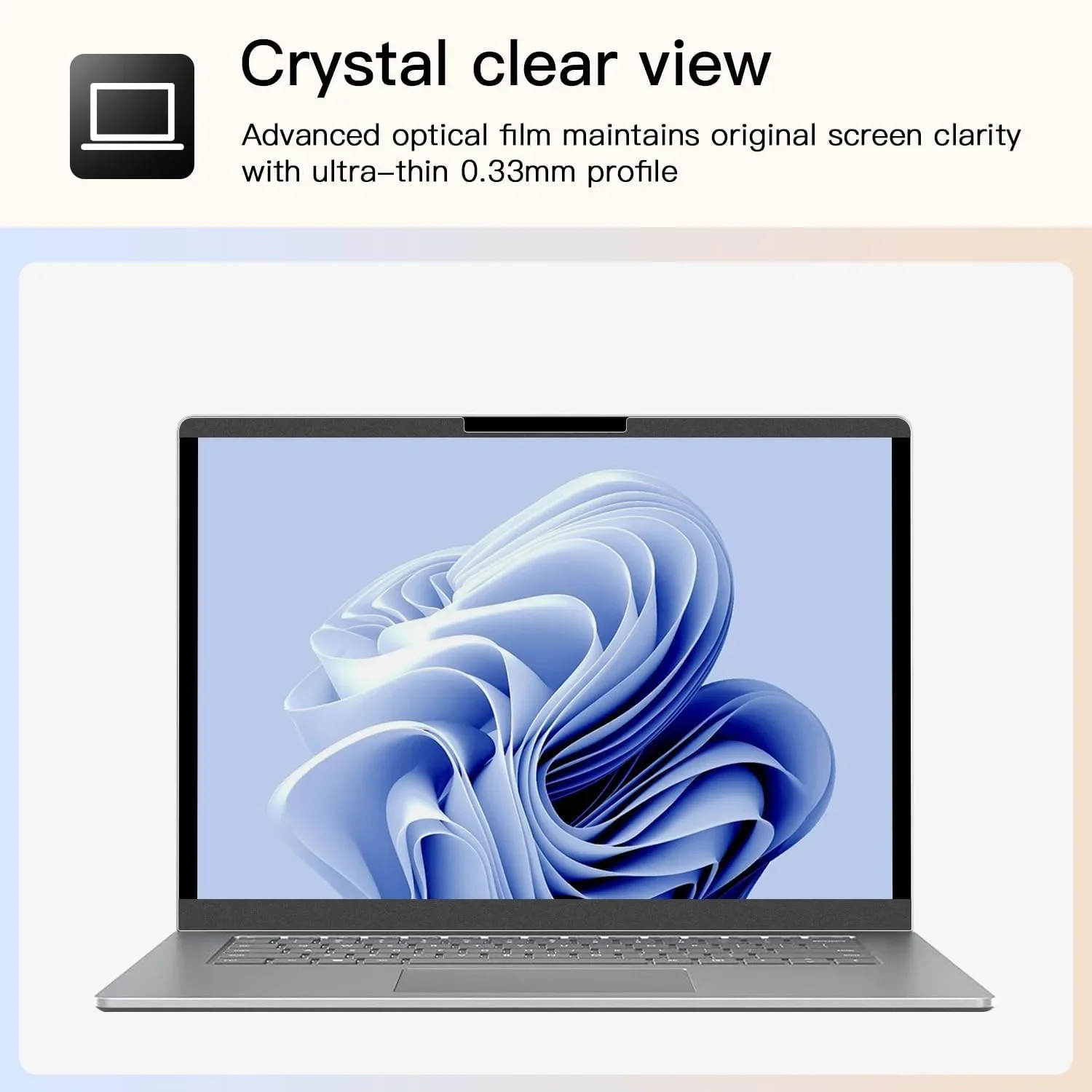 ZOEGAA магнитен екран за поверителност за Microsoft Surface 13,5 инча (модели 1/2/3/4/5/6) — снимка 3