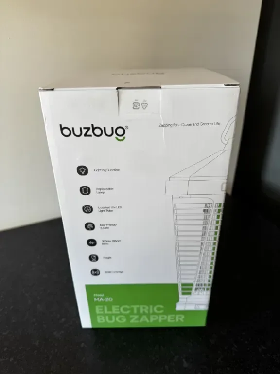 Buzbug 2 в 1 LED унищожител на насекоми 3800V, MA-20 — снимка 6