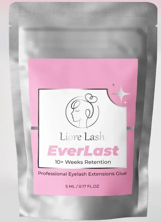 Лепило за мигли Liore Lash EverLast, задържане - 10 седмици/ 0.5-1 сек бързосъхнещо/черно лепило — снимка 2