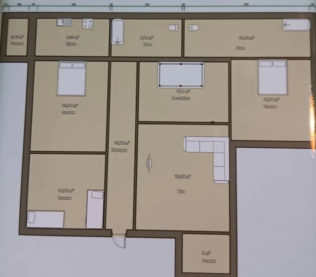 Продава етаж от къща в центъра — снимка 4