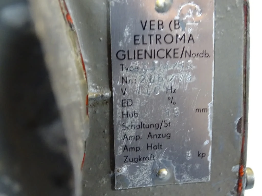 Ел. магнит VEB(B)ELTROMA STM/1S solenoid 100VAC 50Hz — снимка 7