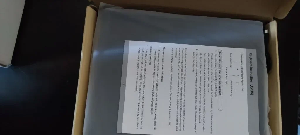 ROOFEI за iPad Pro 13-inch (M4)2024 Калъф с клавиатура,3 зони, 7 цвята — снимка 8