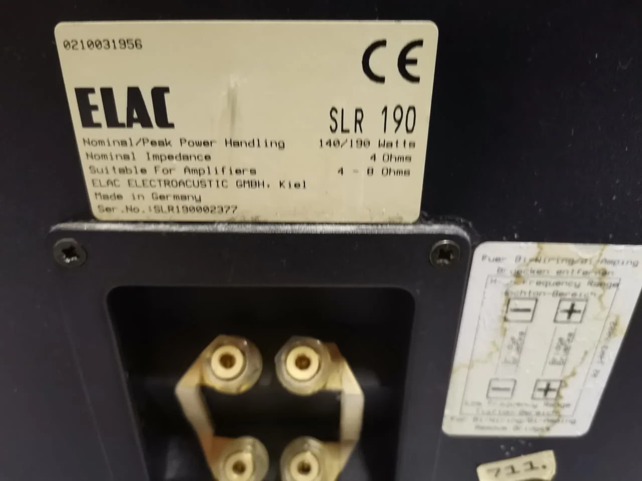 Elac slr 190 — снимка 10