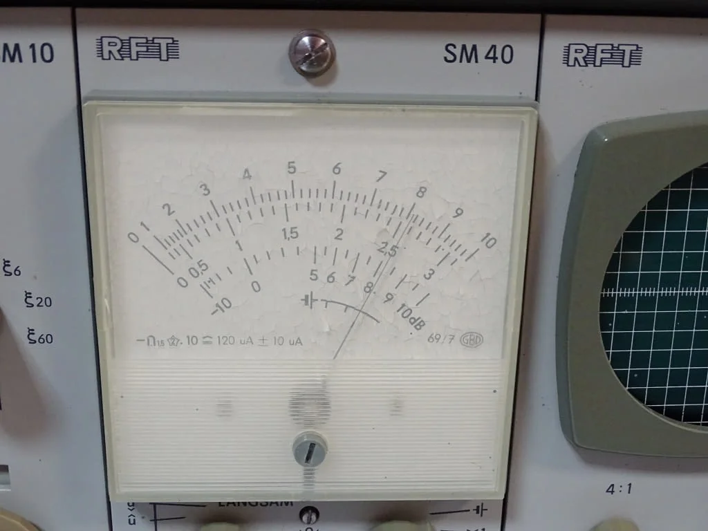 Комбиниран измервателен уред RFT VEB SM231 220V 50Hz — снимка 4
