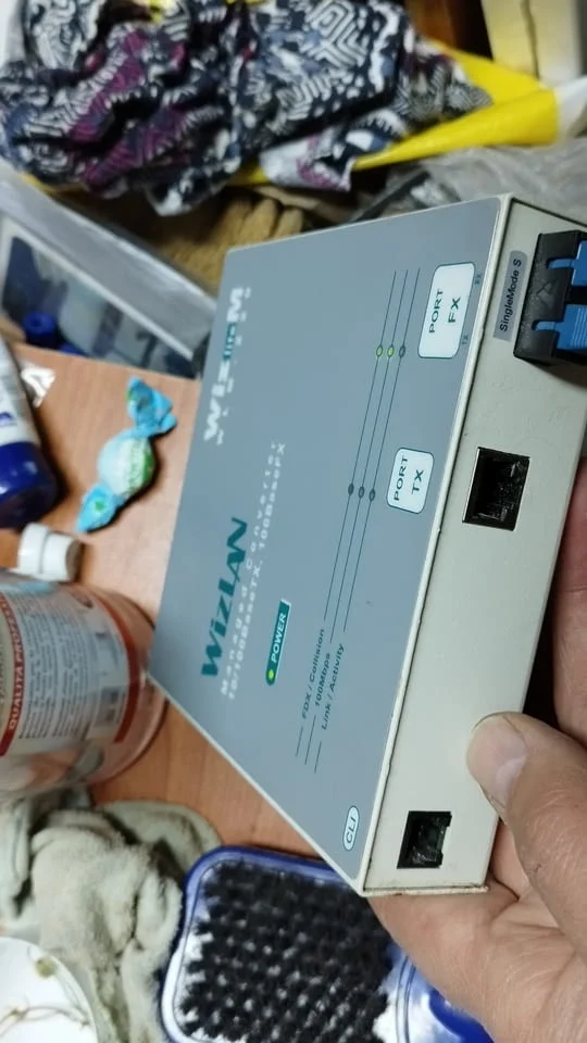 Wizlan - WLM-220 преобразувател на оптичен сигнал - влакна - конвертор — снимка 3