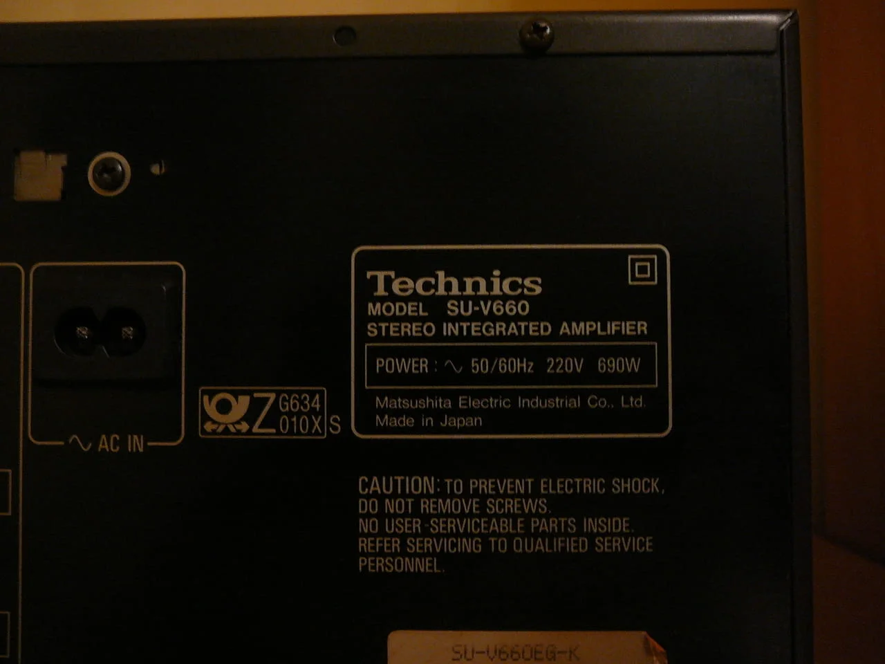 Technics su-v660 — снимка 7