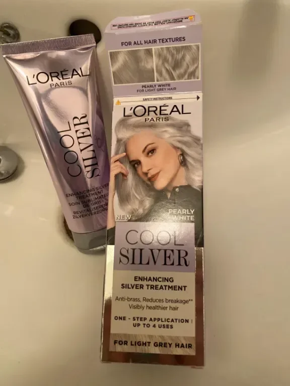 Балсам L'Oreal Paris Cool Silver Pearly White — снимка 10