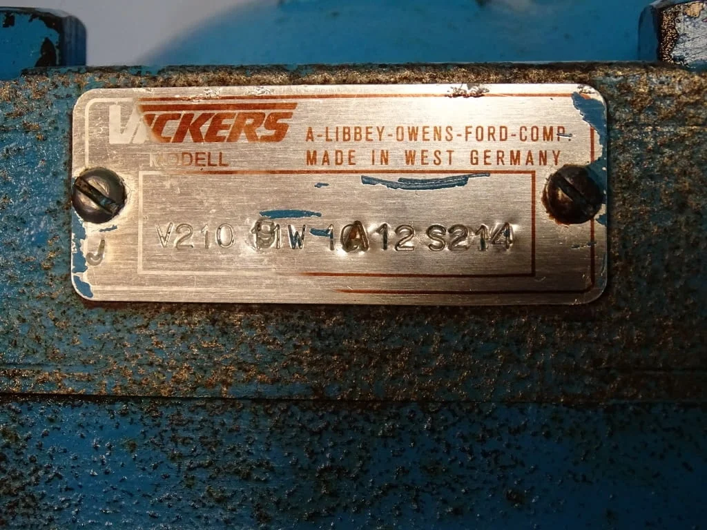 Хидравлична помпа Vickers V210 9W 1A12S214 Hydraulic vane pump — снимка 5