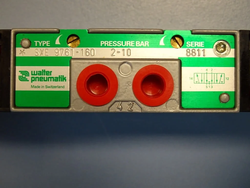 Пневматичен разпределител Walter pneumatic SXE 9761-160 — снимка 2