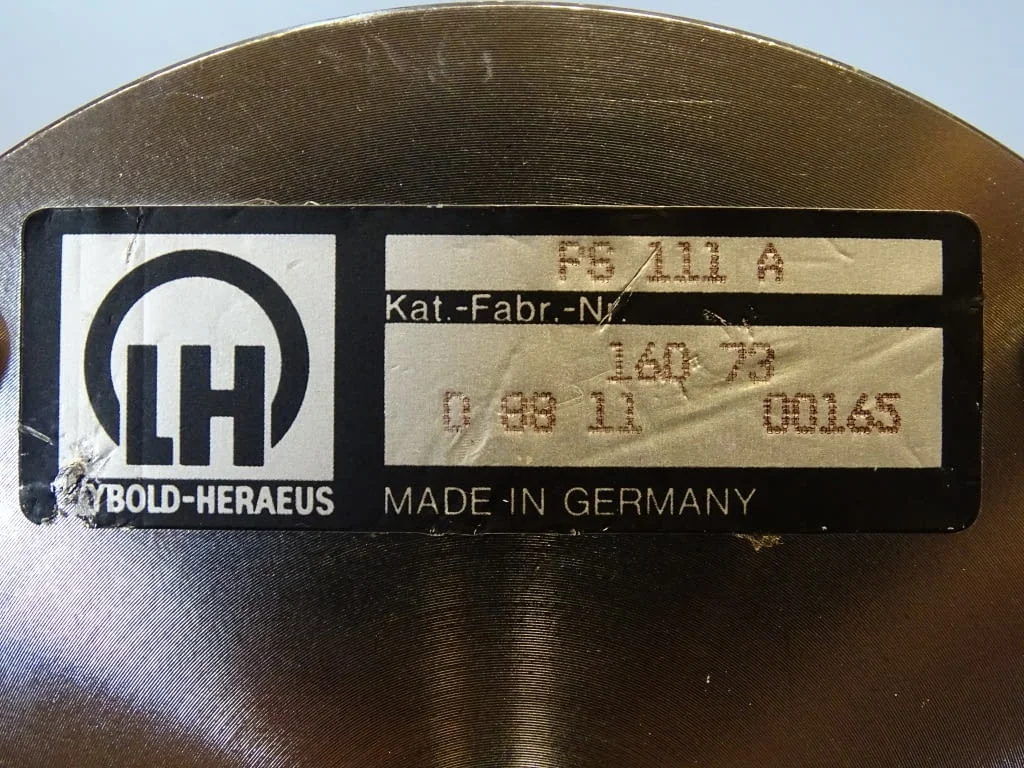 Вакуум пресостат LEYBOLD-HERAEUS PS 111A Diaphragm Pressure Switch — снимка 6