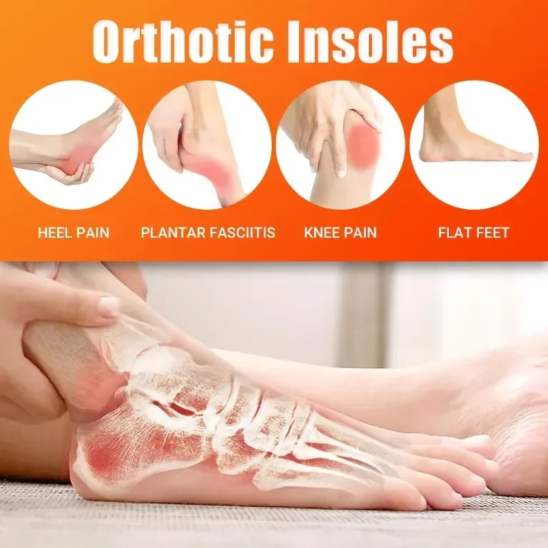 TOPSOLE Ортопедични Стелки, Подпомагащи Плантарния Фасциит, 35-36 — снимка 3